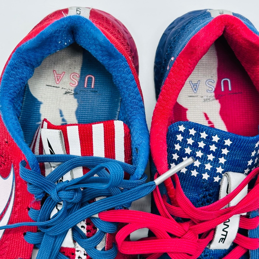Altra Escalante USA Patriotic Running Shoes Womens 8.5 Red Blue Mismatched - Picture 4 of 13